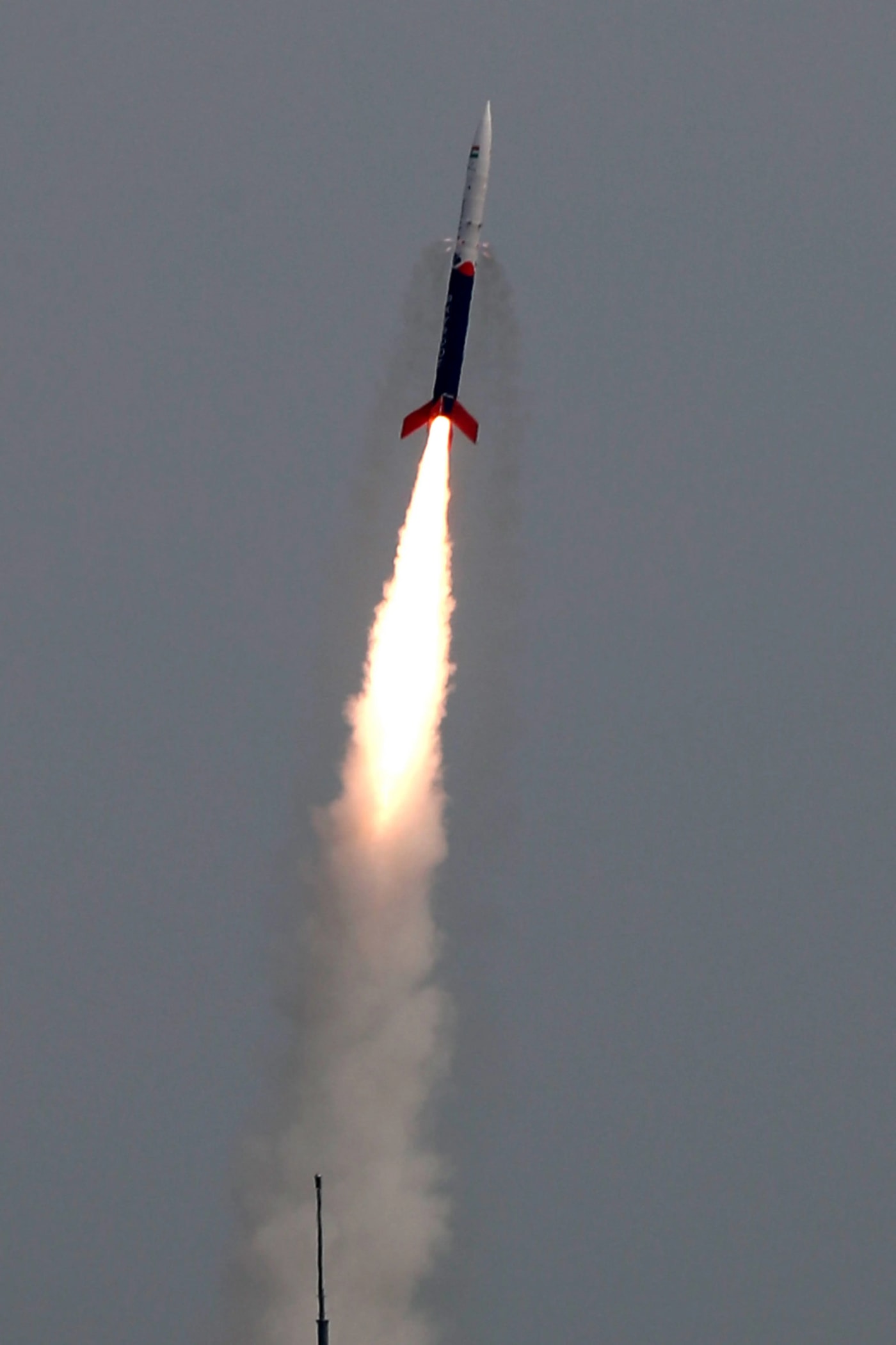 The launch of Vikram-S, a suborbital launch vehicle from M/s Skyroot Aerospace Pvt. Ltd., Hyderabad, was accomplished successfully on Novemb
