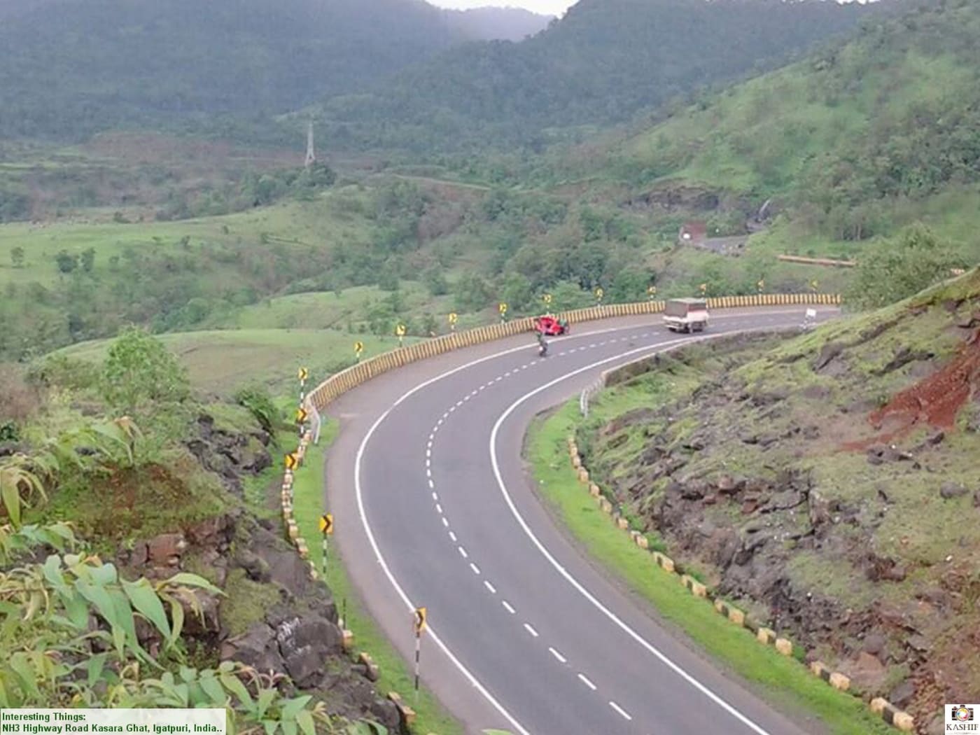 NH 3 through rural parts of Maharashtra. This NH has been renumbered as NH 160 in this area. Roads and highways of India, September 2014