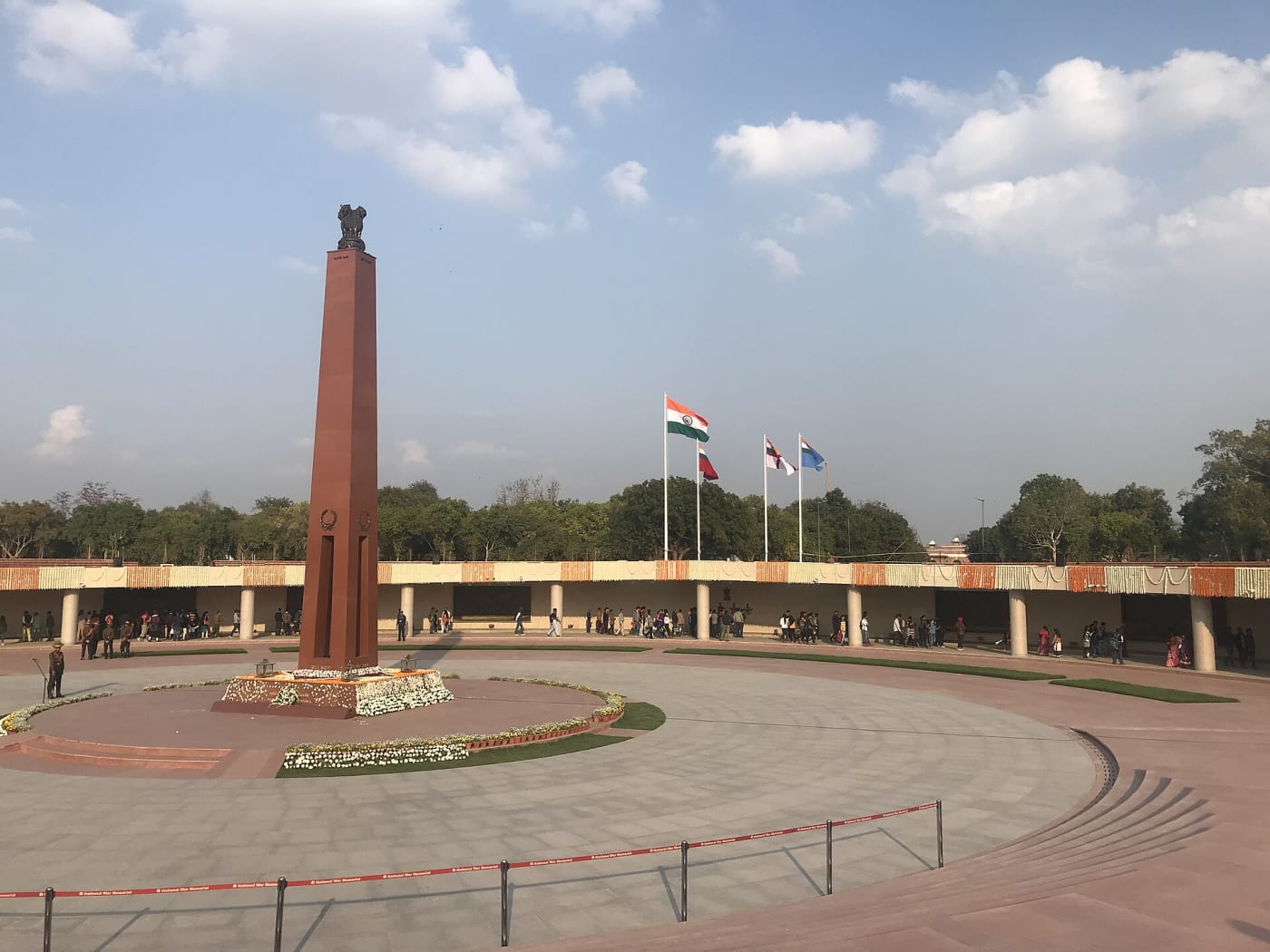 National War Memorial in the India Gate premises, New Delhi