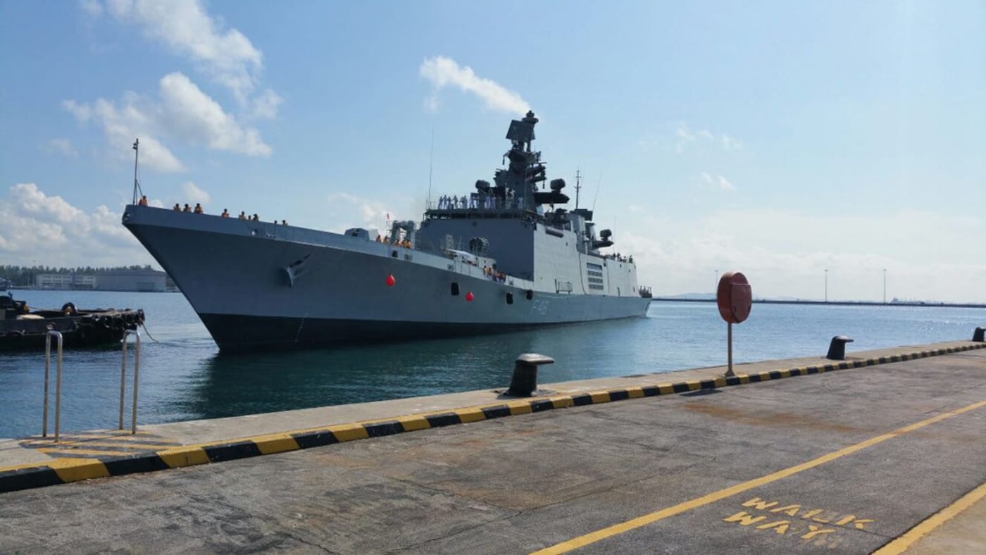 Indian Naval Ship Satpura, demonstrating India’s ‘Act East’ policy and the Indian Navy’s growing reach