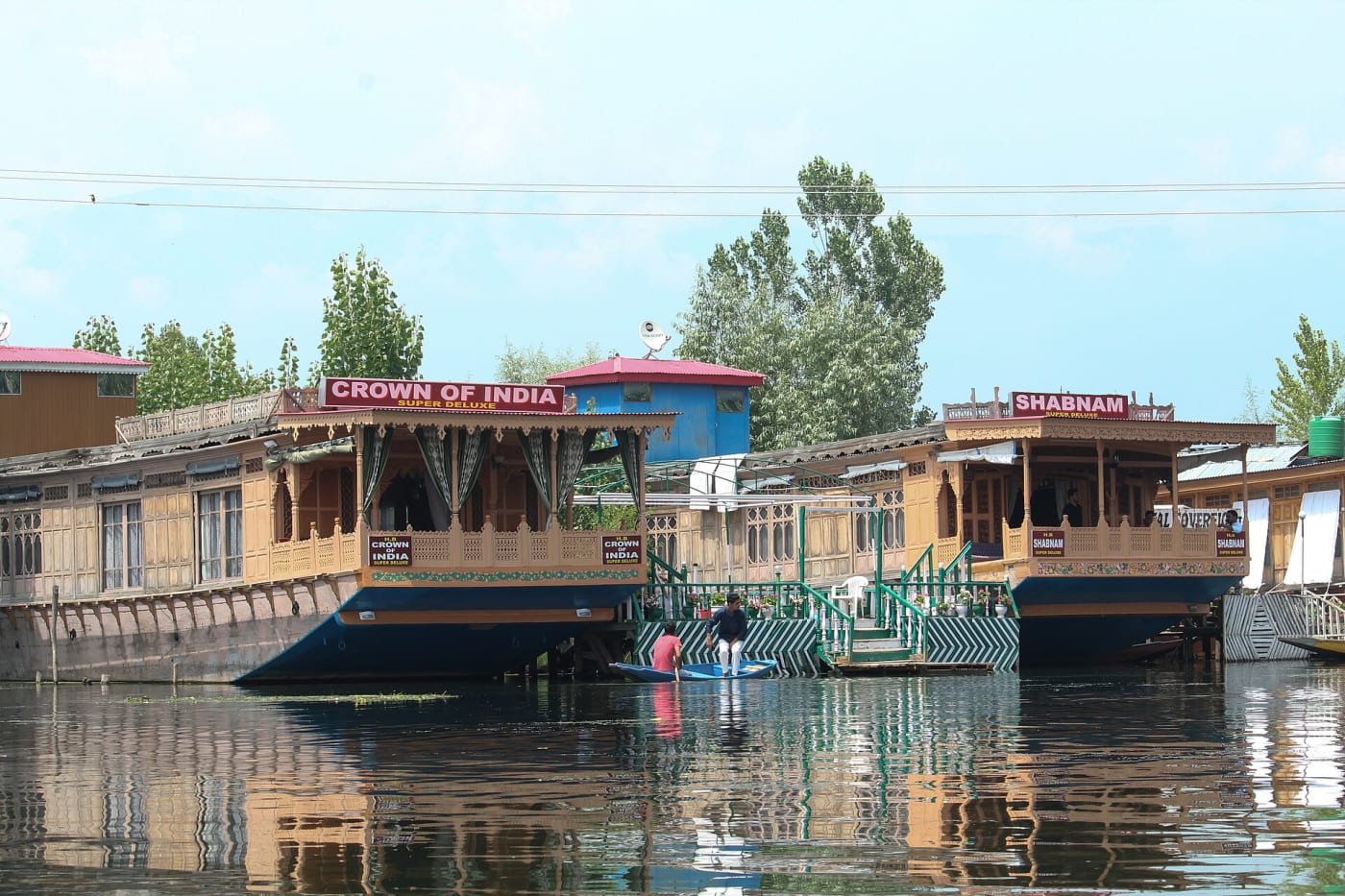 Houseboats on Dal Lake, Srinagar