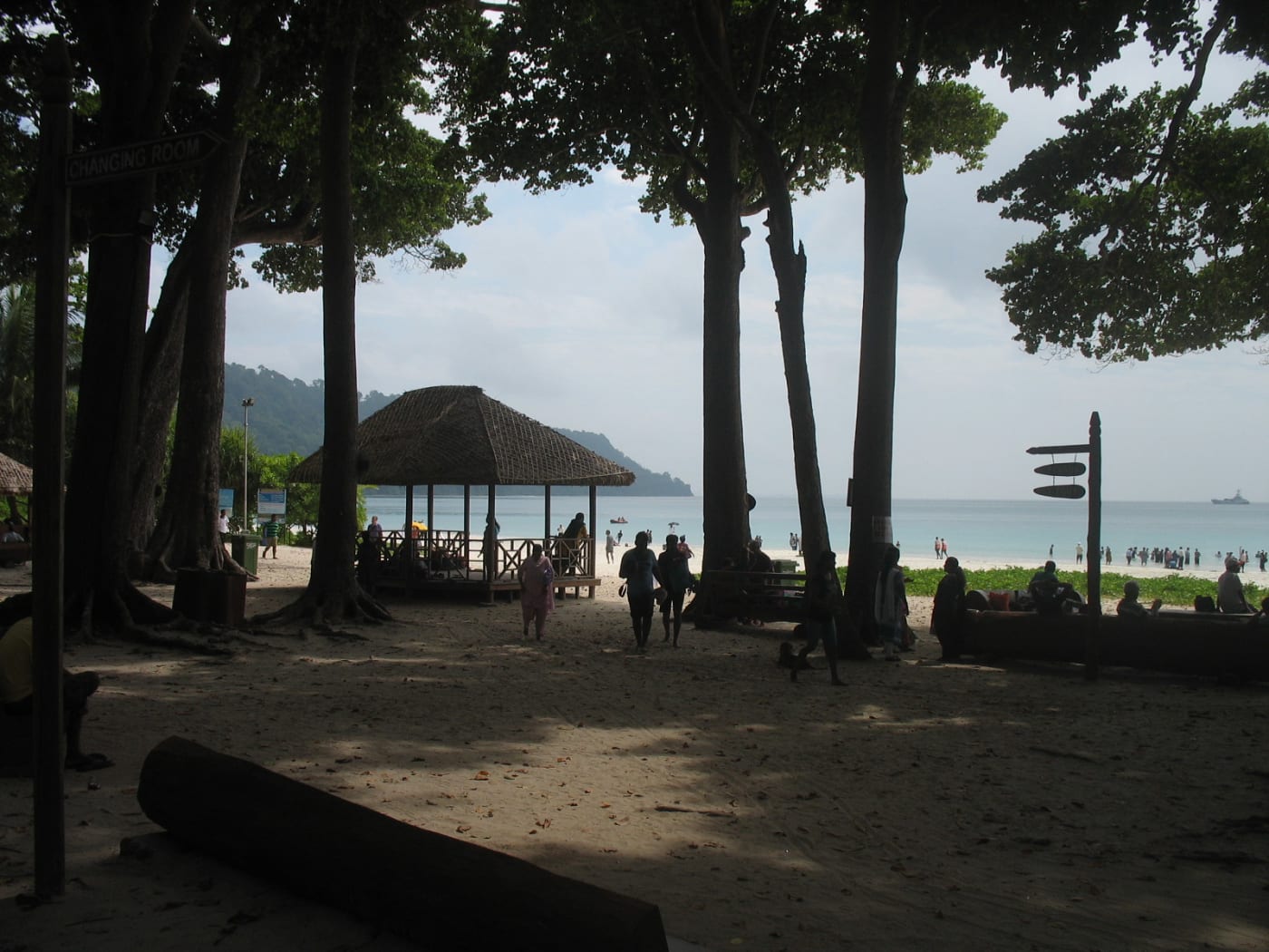 Radhanagar Beach, one of the best beaches in India, with clear, sky-coloured water