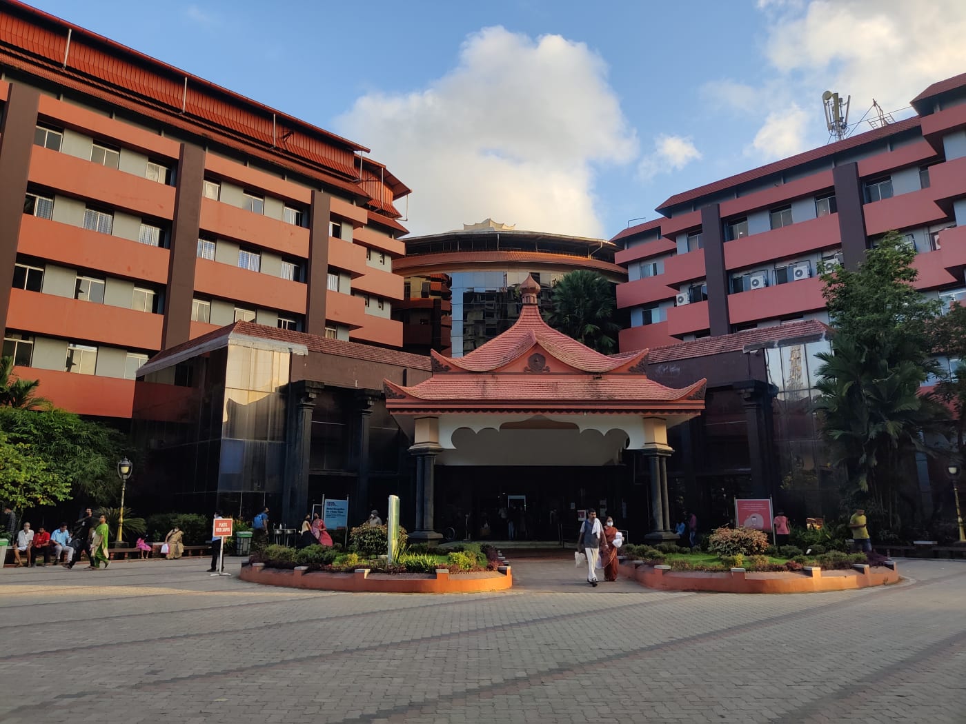 Amrita Hospital, Kochi — one of India's large multi-speciality hospitals.