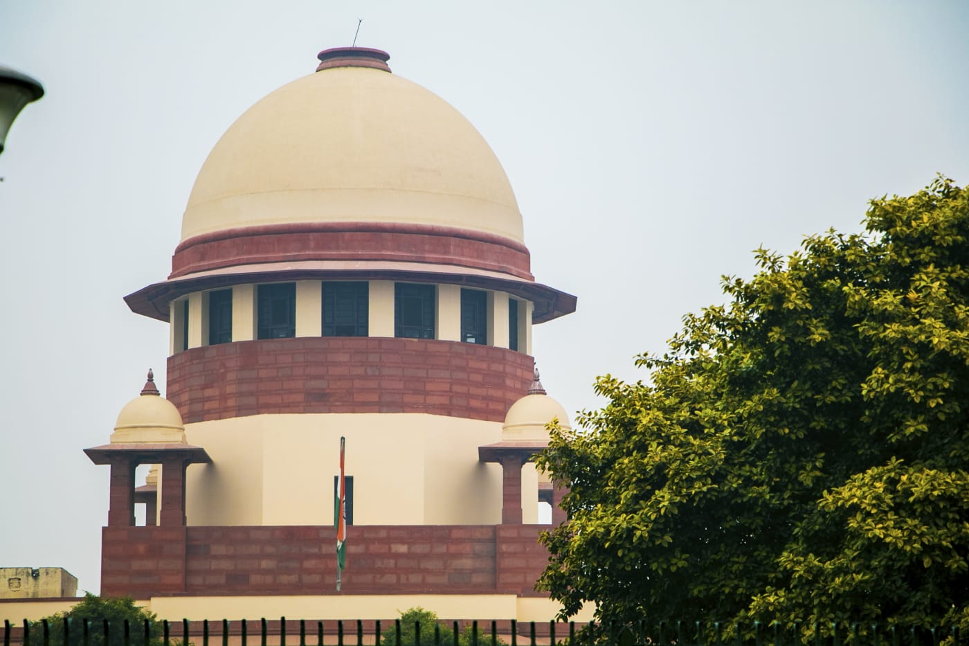 The central wing of the Supreme Court of India, New Delhi.