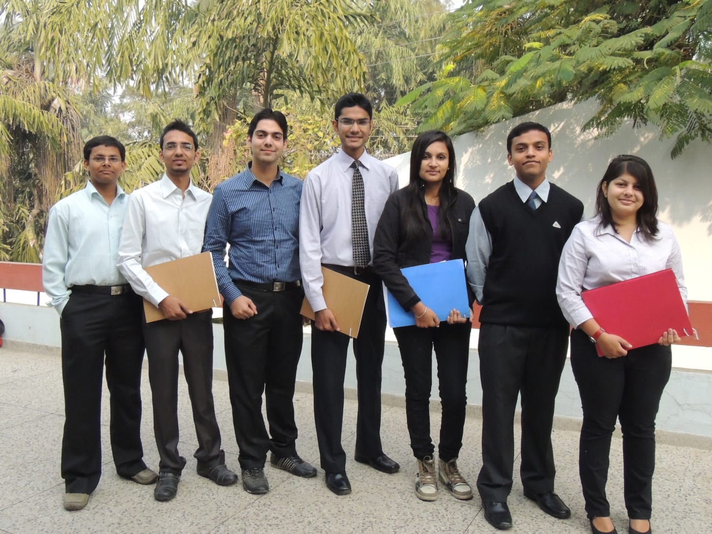 Students at Zakir Husain College of Engineering and Technology, Aligarh, Uttar Pradesh.