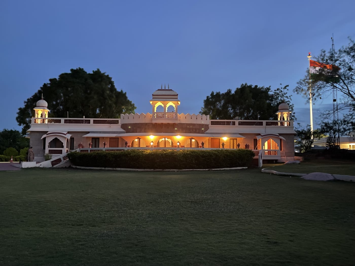 Rajasthan Bhavan on the campus of the Sardar Vallabhbhai Patel National Police Academy, Hyderabad.