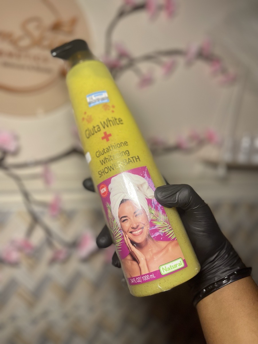 Gluta White Shower Bath