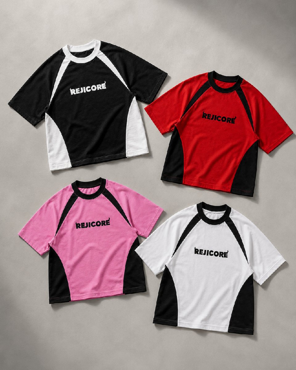 REJICORE Contrast Raglan Tee