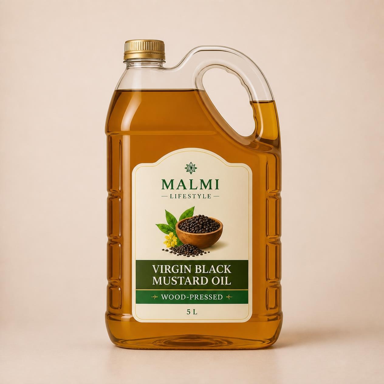 Virgin Black Mustard Oil 5 L