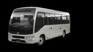 Toyota coaster vue de côté