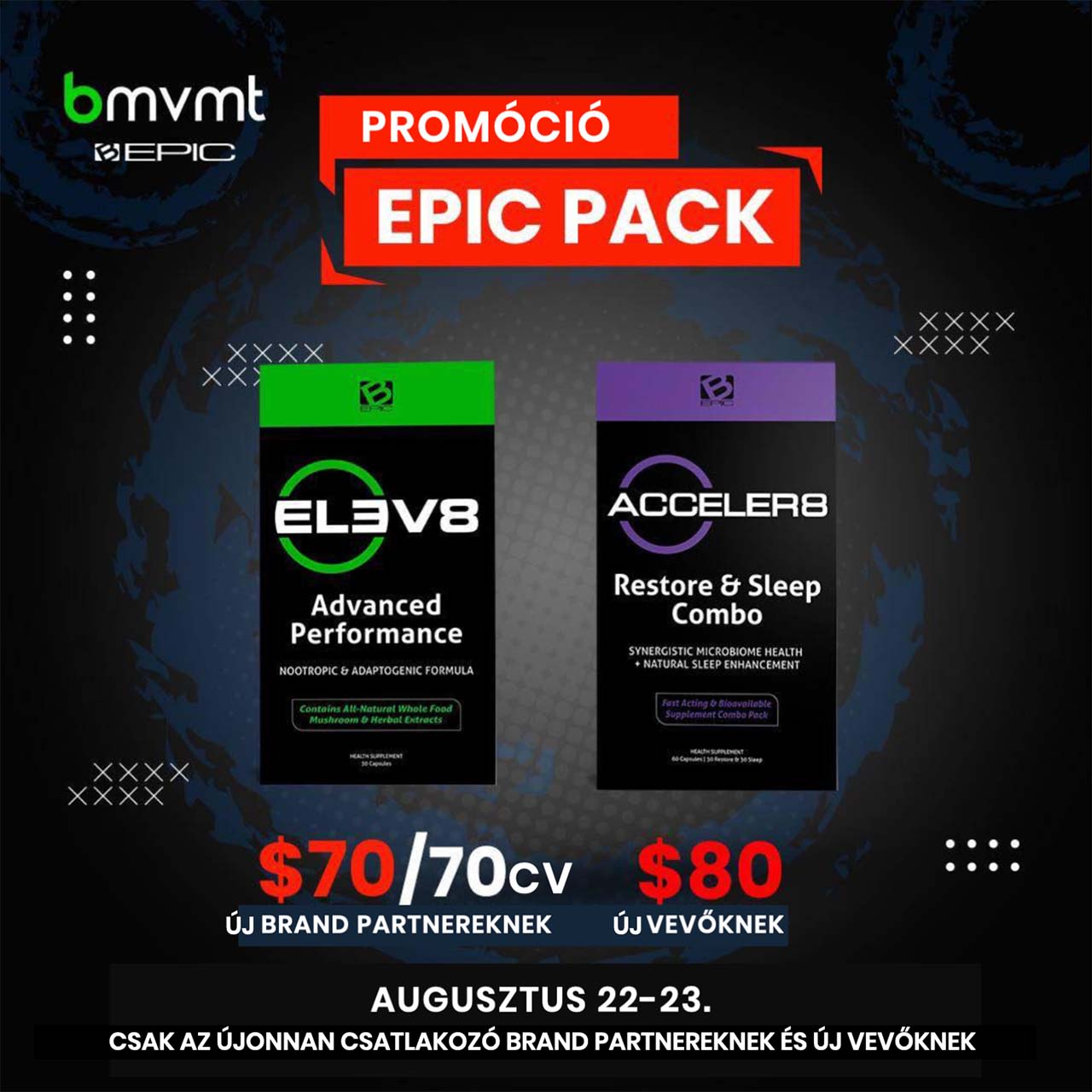 EPIC PACK PROMÓCIÓ EPIC PACK PROMÓCIÓ
