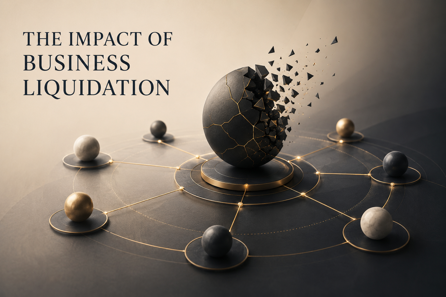 The Impact of Business Liquidation on Companies and Their Stakeholder Networks