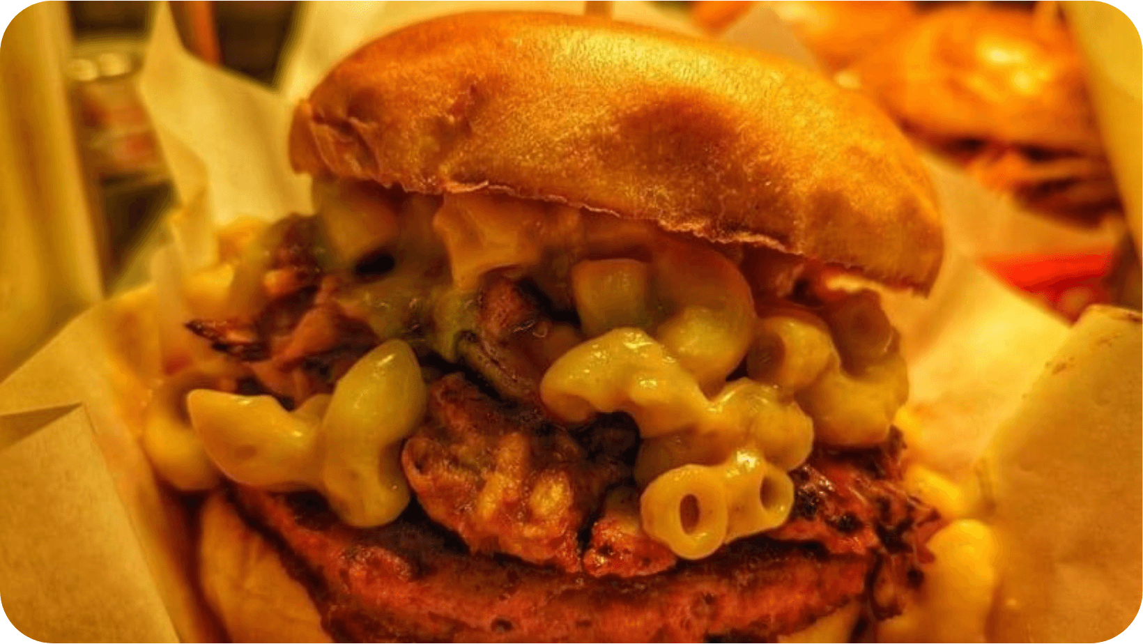 photo of Rabbit Food’s vegan junk food burger 