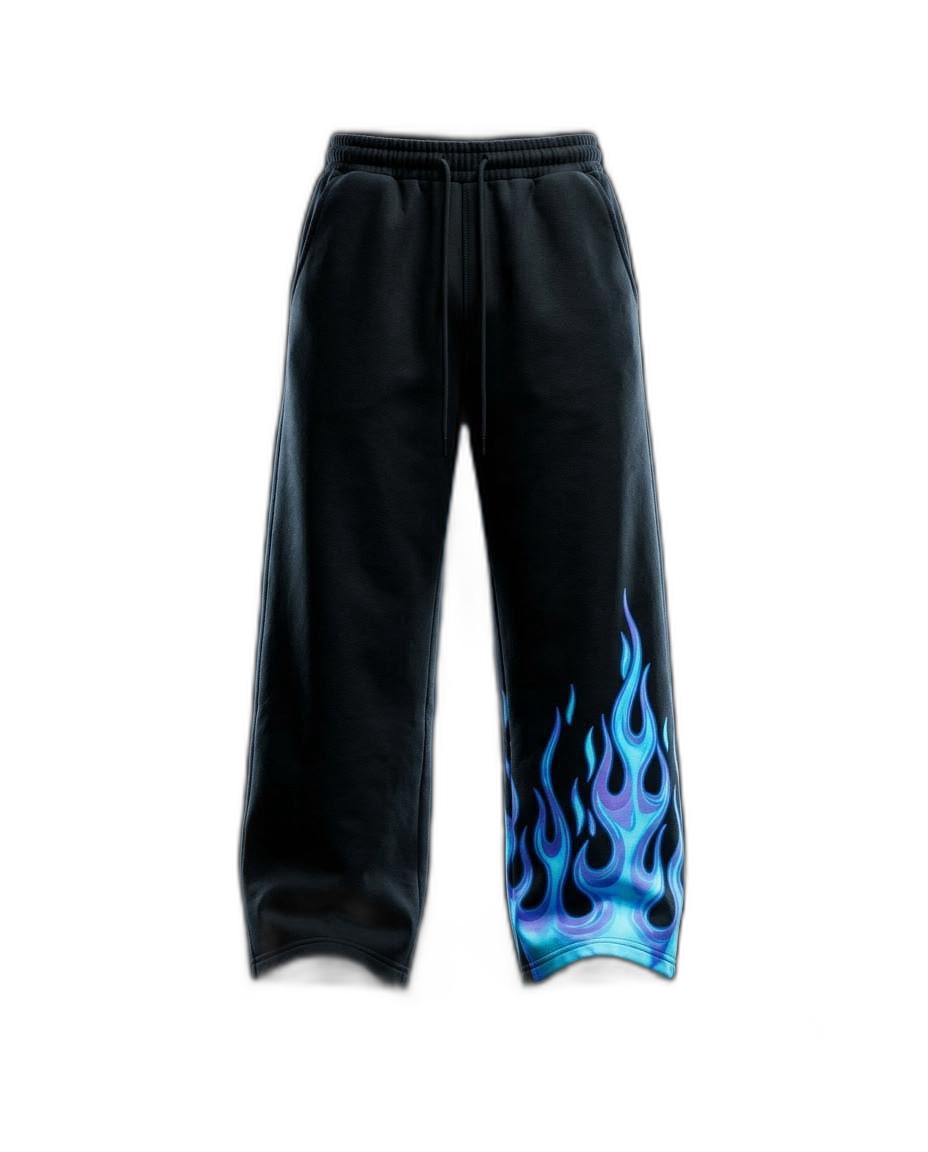 Cyan Inferno Flame Street Lower