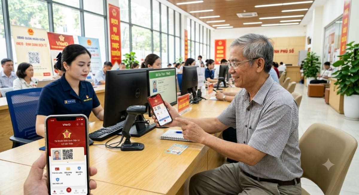 Tích hợp giấy tờ trên VNeID: Bước đột phá mang lại lợi ích toàn diện cho công dân số