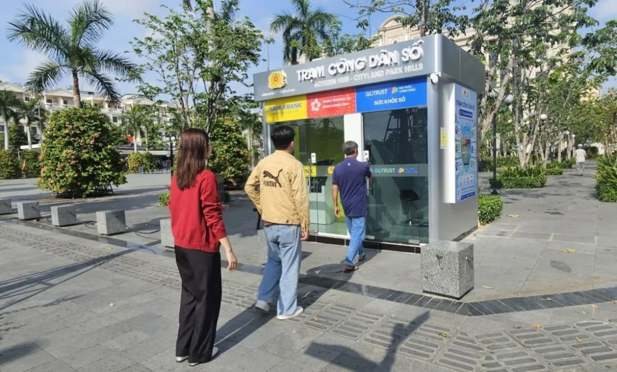 Trạm Công dân số: Đột phá công nghệ mang tiện ích thông minh đến mỗi người dân