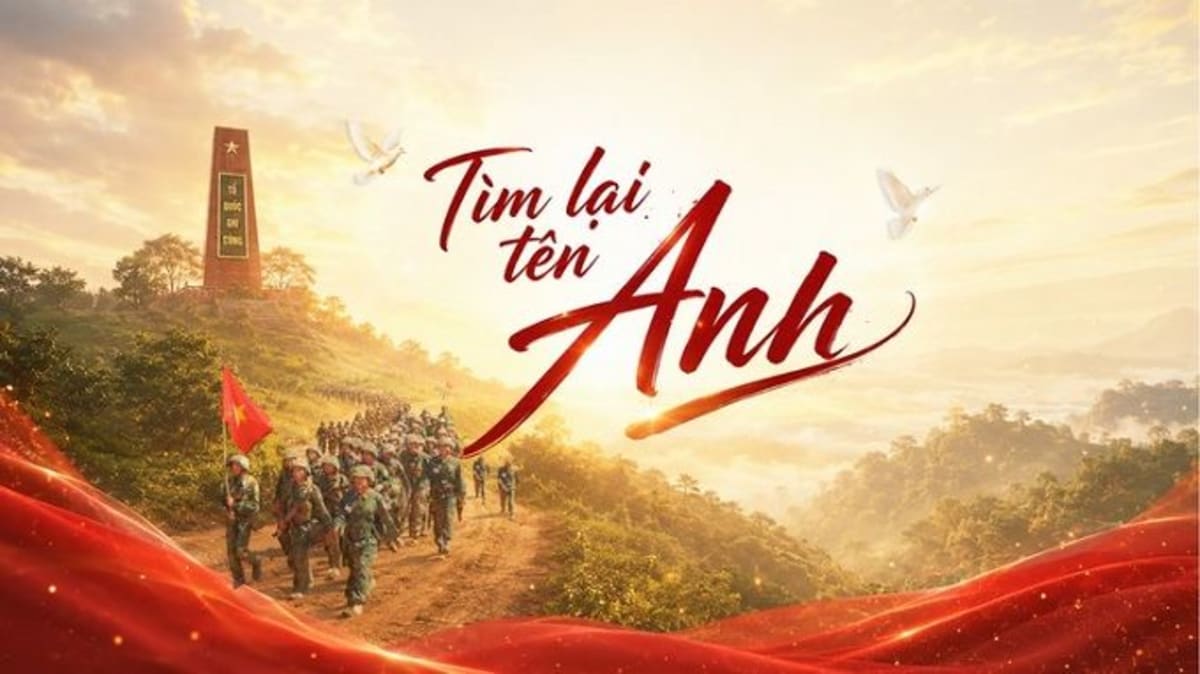 "Tìm lại tên Anh": Khi những dòng tên trở về từ lòng đất