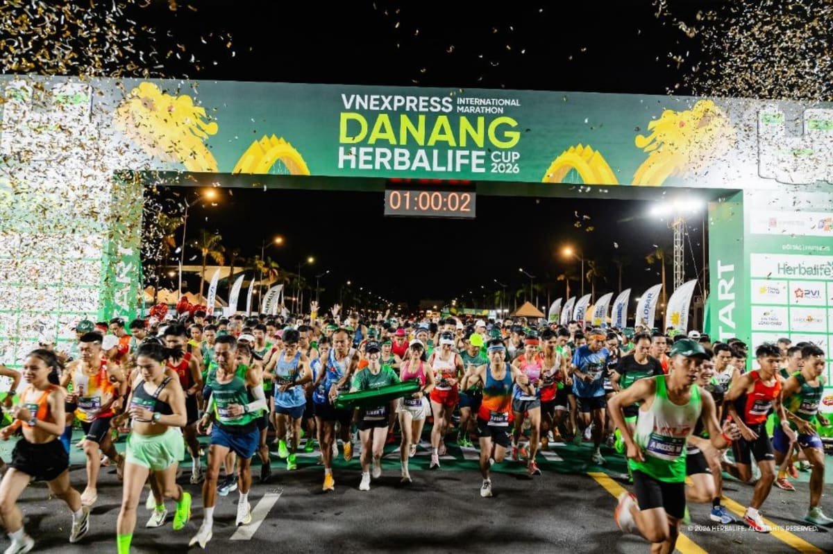 VnExpress Đà Nẵng International Marathon Herbalife Cup 2026: Sân chơi mới cho cộng đồng chạy bộ
