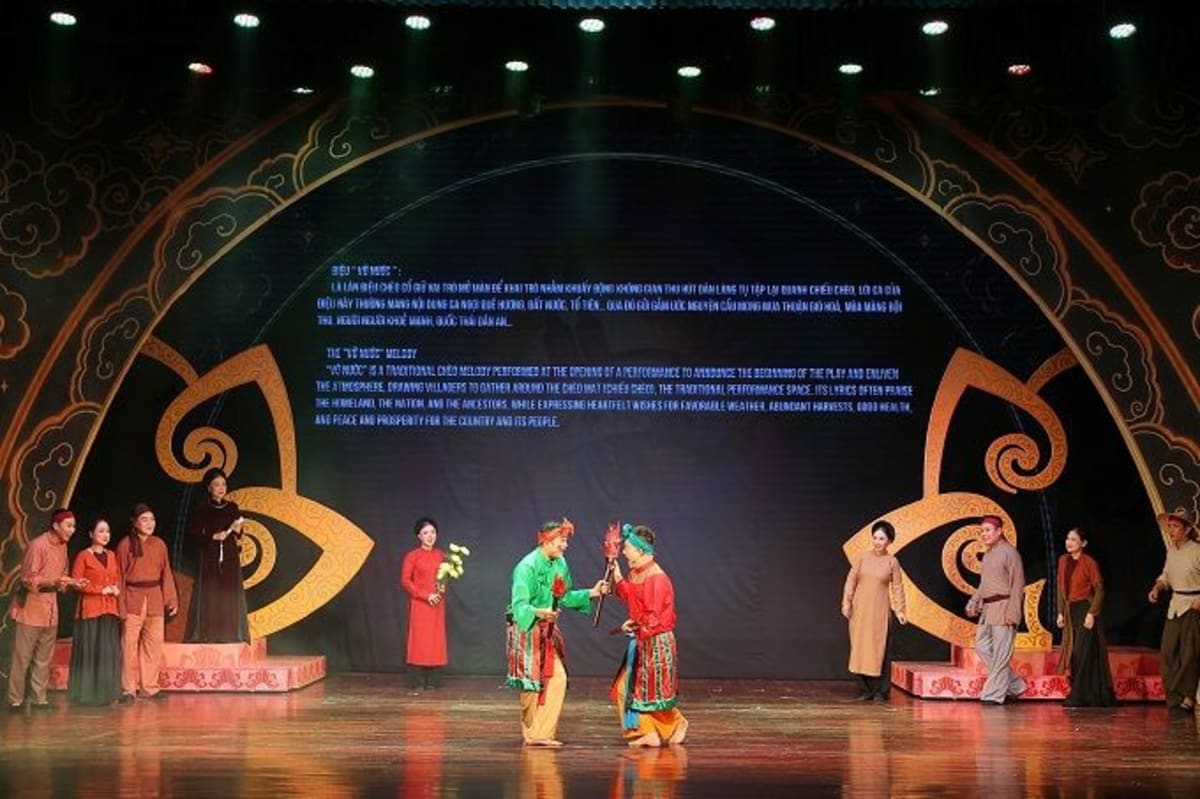 “Nét duyên chèo Hà Thành” - Đánh thức hồn chèo giữa lòng Hà Nội