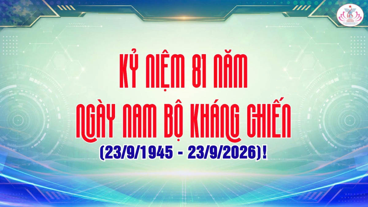 Triển lãm ảnh Kỷ niệm 81 năm Ngày Nam Bộ kháng chiến (23/9/1945 - 23/9/2026)