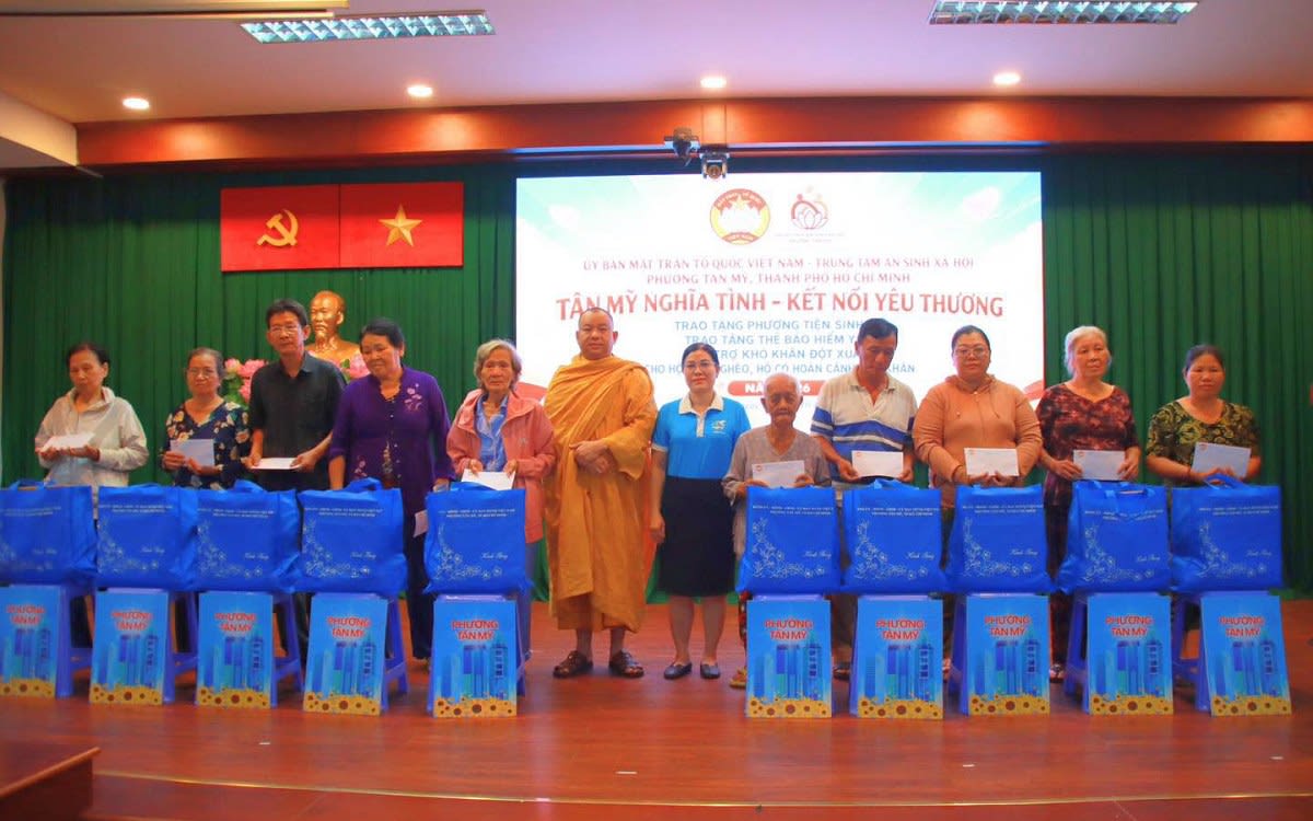 Phường Tân Mỹ phát động Tháng cao điểm “Vì người nghèo” năm 2026