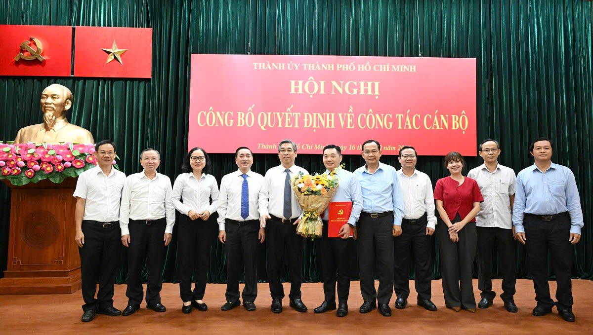 TP.HCM điều động, bổ nhiệm nhiều cán bộ chủ chốt