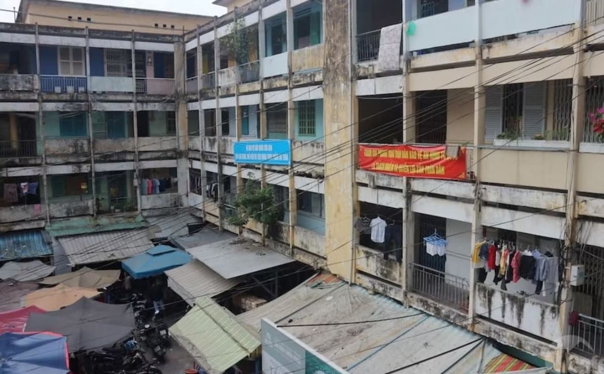 Đề nghị 141 hộ dân chung cư Vĩnh Hội di dời khẩn cấp đến nơi tạm cư