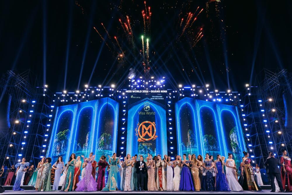 Bùng nổ đêm khai mạc Miss World 2026: Hạ Long hóa sân khấu sắc đẹp thế giới