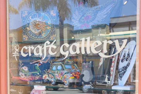 The Craft Gallery sign.