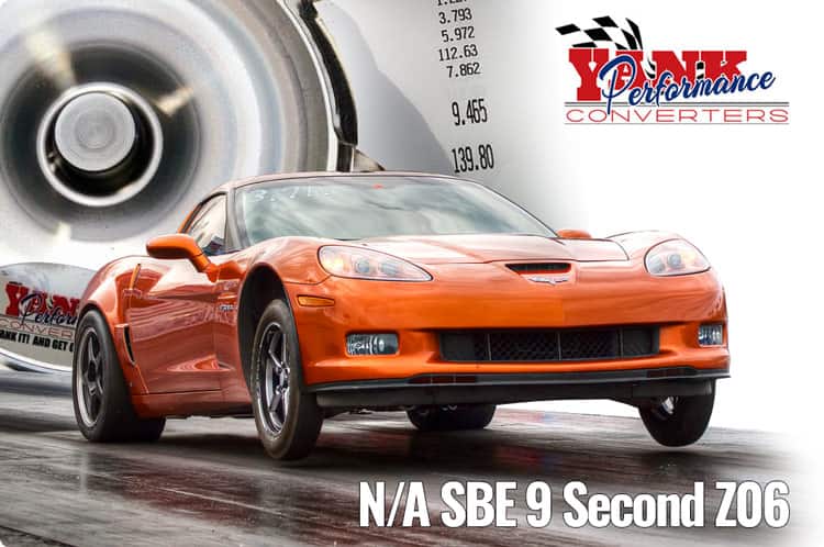 yank performance converter 9 second Z06 corvette