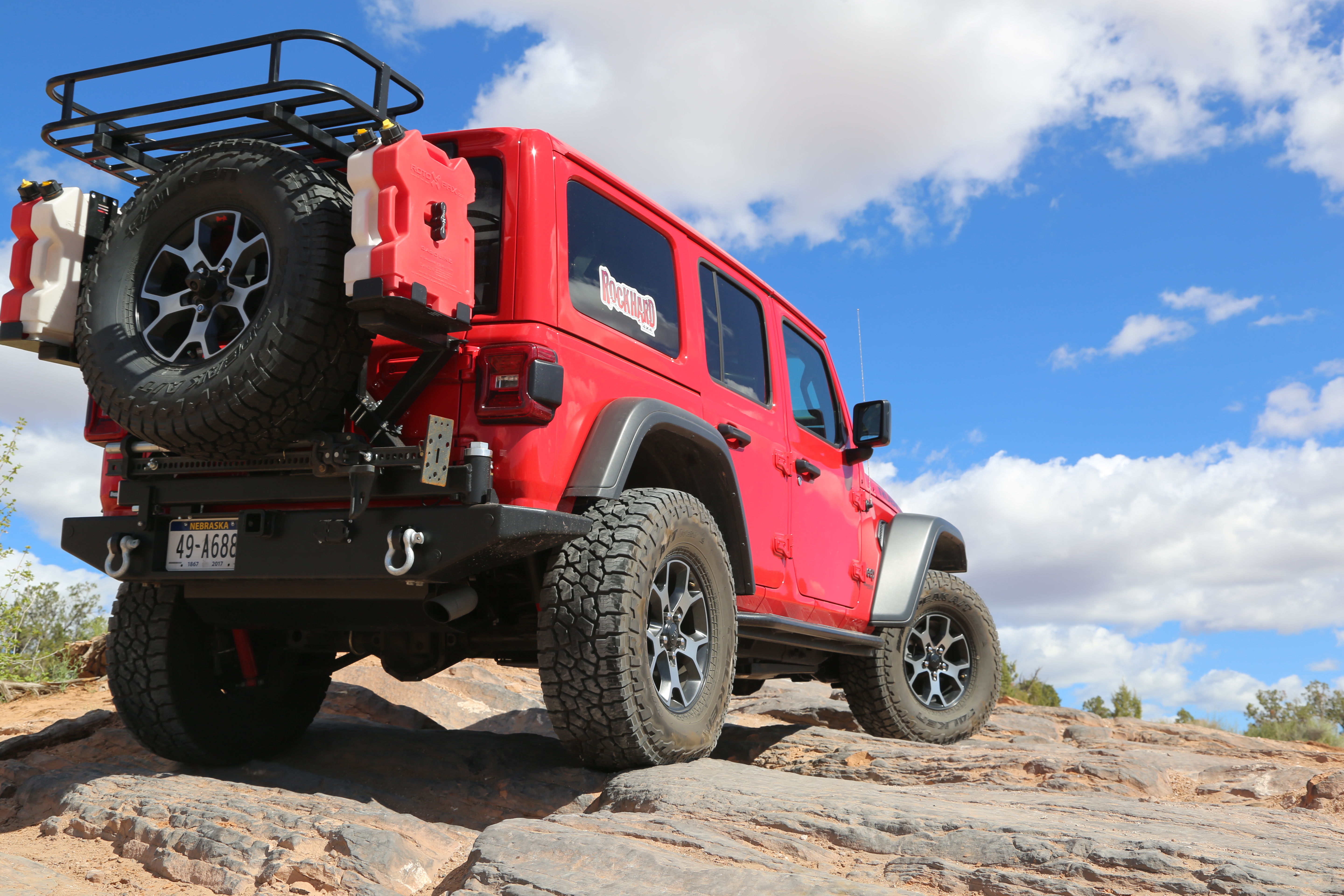 Rock Hard 4x4™ Mid Width Legendary Front Bumper Angled Rock Hard 4x4™ Mid Width Legendary Front Bumper Angled