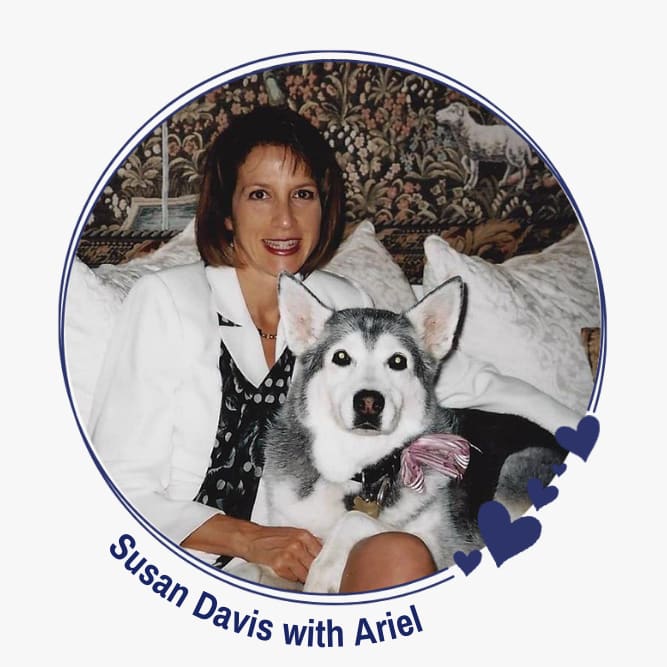 Susan Davis with Ariel