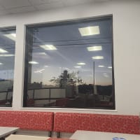 Five-star review from Orlando shop owner for broken storefront window board-up and glass replacement