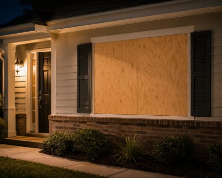 Five-star review from a Winter Park storefront owner after overnight board-up service