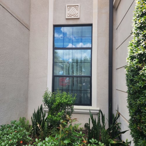 Fogged double-pane home window in Kissimmee replaced with a clear insulated unit. Click to open in modal.