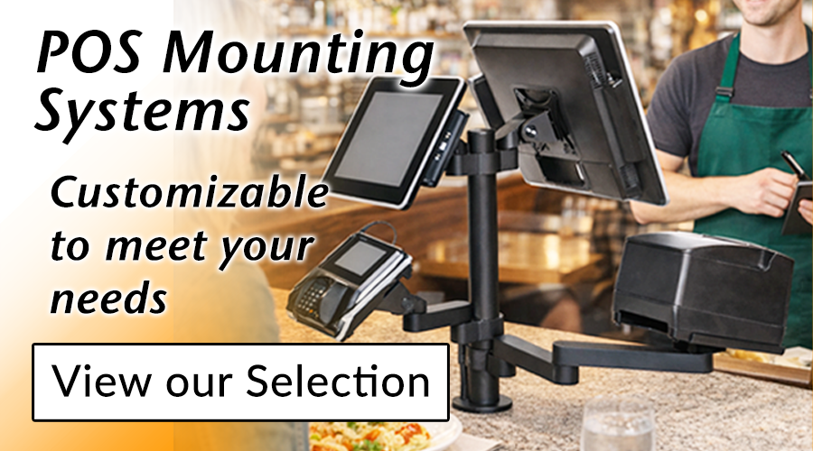 その他 Display POS Height Adjustabl Height Adjustable POS Mount (23 to 39 inch adjustment)