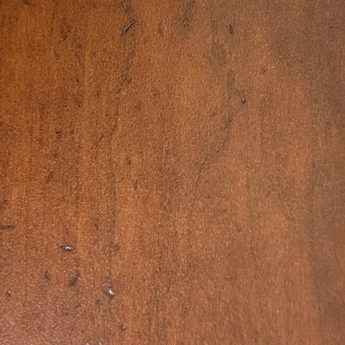 WASH BROWN ON CHERRY. Click to open in modal.