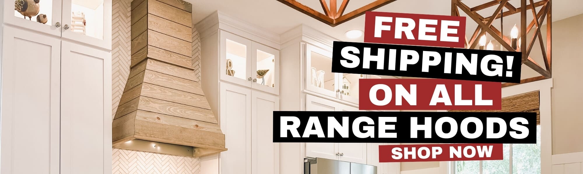 Free Shipping On All Range Hoods!
