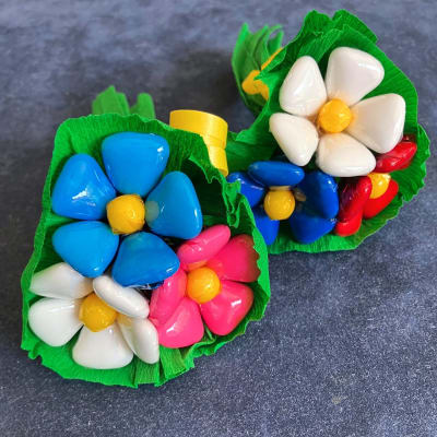 Chocolate Candy flowers in a Mini Bouquet 
