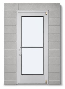 Medium Stile Storefront Doors