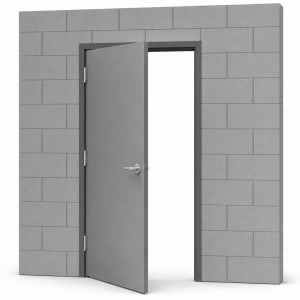 Commercial Single Steel Doors