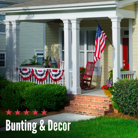 Bunting and Decor 