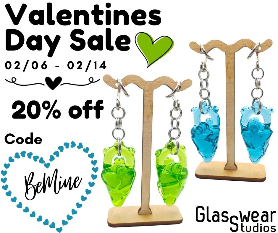 woman wearing Glasswear Studios product