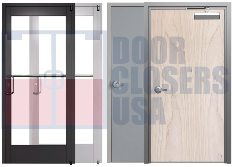 96 in. x 80 in. Commercial Interior Hollow Metal Double Door Frame