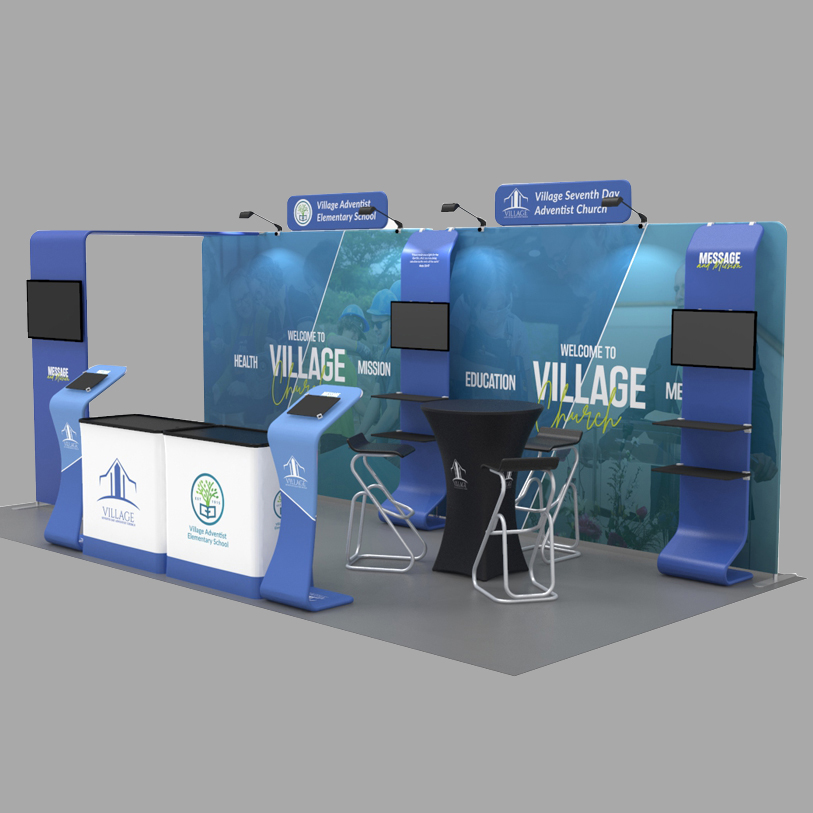 education exhibition booth design