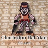 Navigate to the CHARLESTON HAT MAN homepage