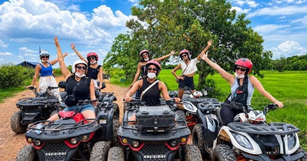 Siem Reap: Khmer dorp en viskwekerij ATV tour