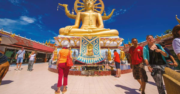 Koh Samui: halve dag hoogtepuntenrondleiding + optie voor olifanten voeren