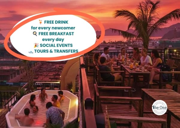 The One Hostel & Rooftop Bar Catba