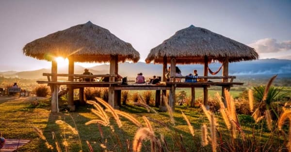 Pai: Sunset Tour met Yun Lai, Pai Canyon, Two Huts